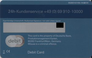 deutsche bank mastercard travel telefonnummer